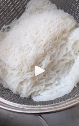 How To Cook Rice Vermicelli Sheet SreyDa