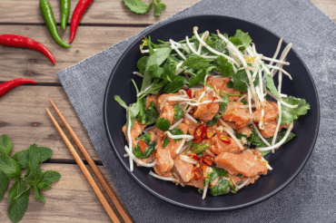 cambodian salmon salad