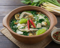 Samlor Proheur (Cambodian Fish and Vegetable Soup)