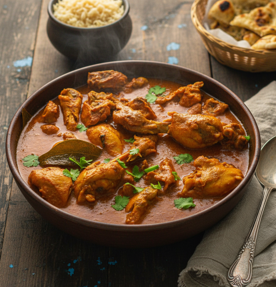 Popular Indian Chicken Curry (Restaurant-Style)