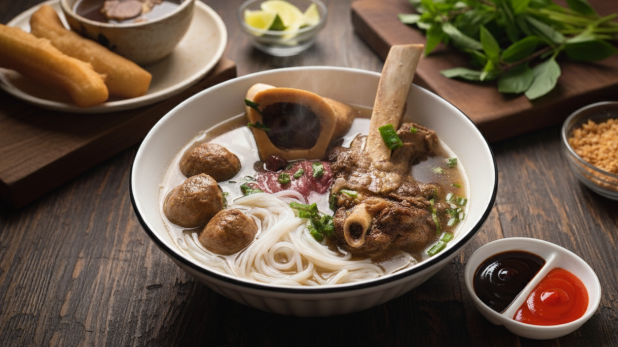 Cambodian Beef Noodle Soup
