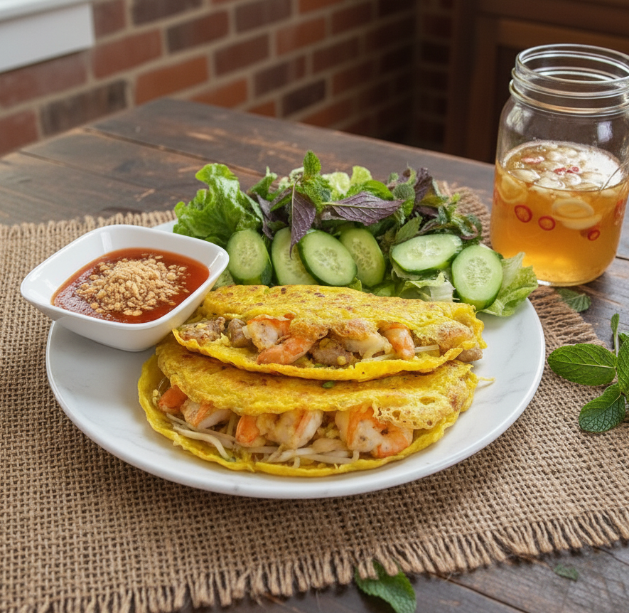 cambodian banh chao