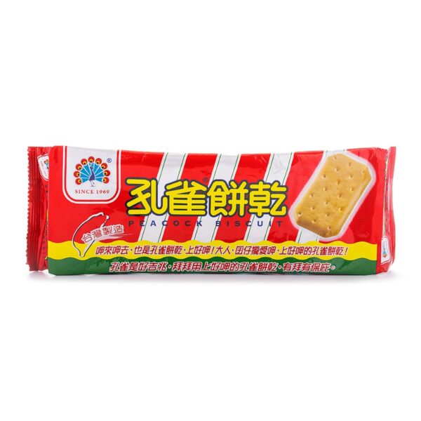 Peacock Biscuits 135g x 1bag 135 g