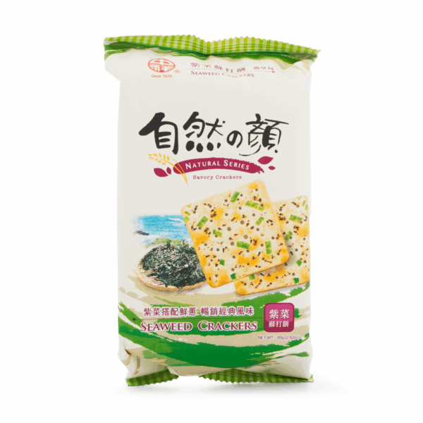 Chung Hsiang Natural Series Seaweed Crackers 80 g