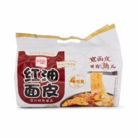 [BJ] Broad Noodles (Sour & Hot Chili Oil) 414g x 1bag 460 g