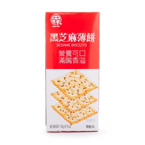 Chung Hsiang Black Sesame Biscuits 135 g