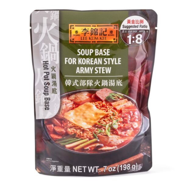 Lee Kum Kee Soup Base for Korean Style Army Stew 7 oz