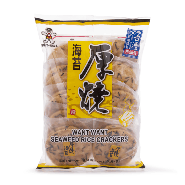 Want-Want Seaweed Rice Cracker  160 g