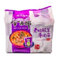 JinMaiLang Beef and Sour Pickled Cabbage Noodles 605 g