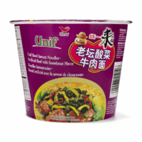Unif Instant Noodles, Beef with Sauerkraut Flavor 125 g