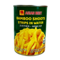 Asian Best Premium Bamboo Shoot Strips In Water 20oz (565g)