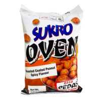 Dua Kelinci Sukro Oven Roasted Coated Peanut - Spicy Flavor 3.52oz (100g)