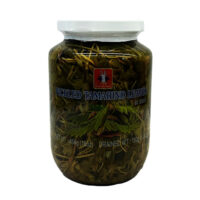 Three Deer Pickled Tamarind Leaves In Brine 16oz (454g)