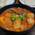 Khmer beef tripe stew
