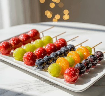 Tanghulu Chinese Fruit Candy Skewers